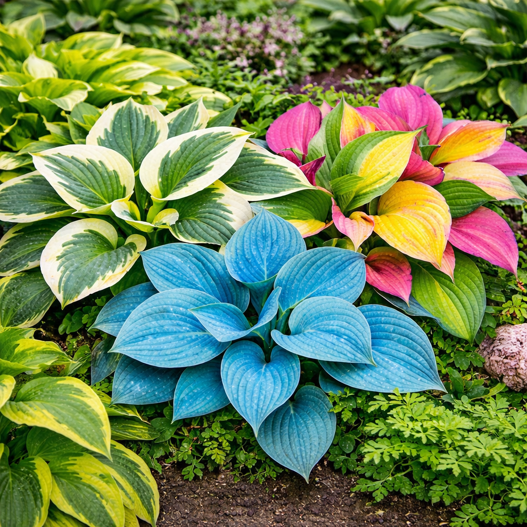 🔥Premium Hosta Flower Seeds + Plant Booster – Japanese Garden Variety