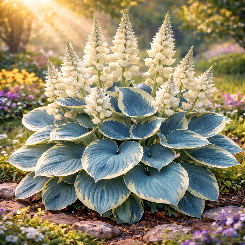 🔥Premium Hosta Flower Seeds + Plant Booster – Japanese Garden Variety