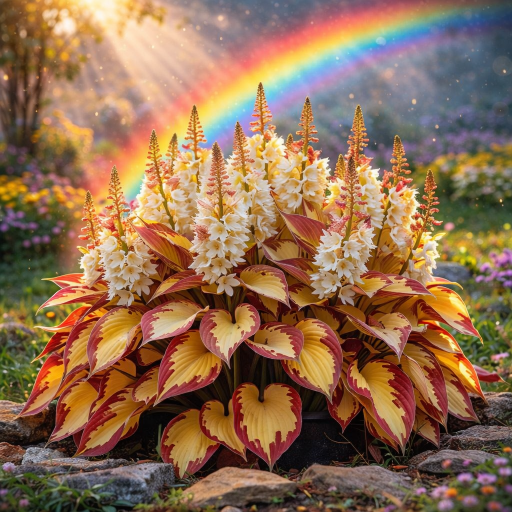 🔥Premium Hosta Flower Seeds + Plant Booster – Japanese Garden Variety